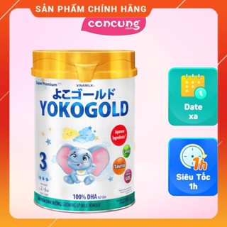 Sữa Vinamilk Yoko Gold 3 cho bé từ 2-6 tuổi 850g