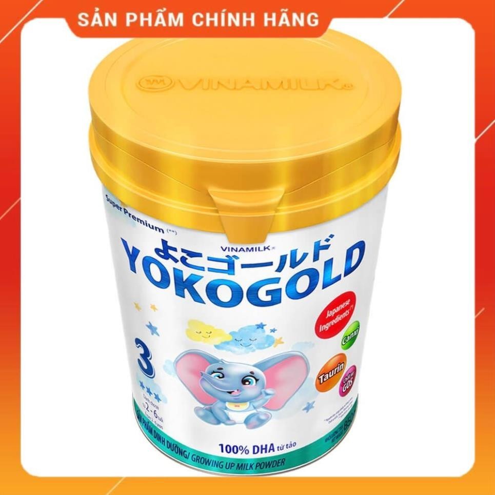 Sữa Vinamilk Yoko Gold 3 cho bé từ 2-6 tuổi 850g