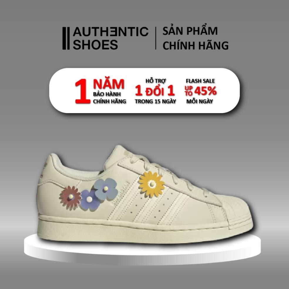 | AUTHENTIC | Giày Adidas Superstar 'Beige' GX2171 ❤ Foot Locker ❤