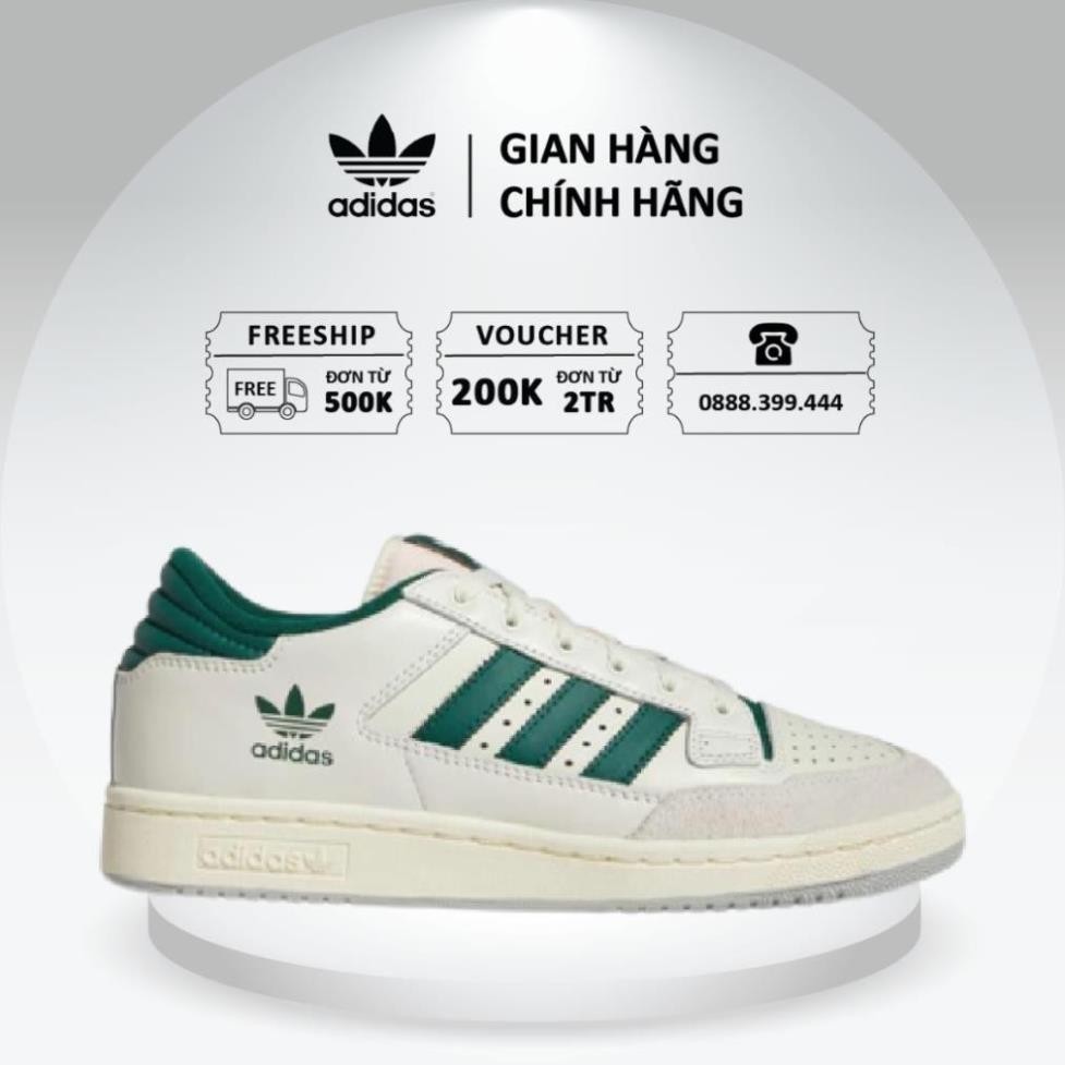 ... [ CHÍNH HÃNG ] Giày Adidas Centennial 85 Low 'Cloud White Green' GX2214 ❤ Foot Locker ❤