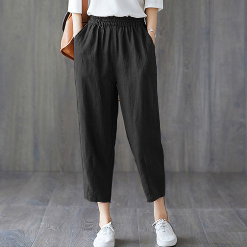 Quần Baggy Đũi Thái, quần đũi dài nữ mặc mát đẹp | BigBuy360 - bigbuy360.vn
