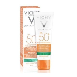 Kem Chống Nắng Chống Ô Nhiễm Bụi Mịn Vichy Capital Soleil Spf50+ 50Ml