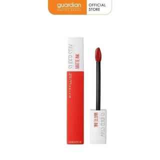 Son Kem Lì Maybelline Super Stay Matte Ink Lipstick (City Edition) 205 Assertive Đỏ Cam 5ml
