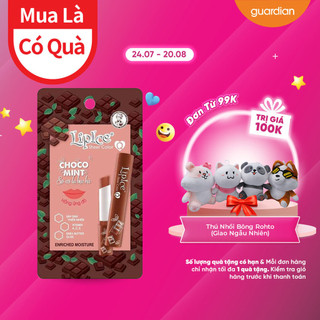 Son Dưỡng Có Màu Lipice Sheer Color Q Choco Mint Hồng Ửng Đỏ 2,4Gr