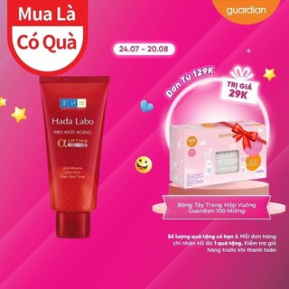 Kem Rửa Mặt Cải Thiện Lão Hóa Da Pro Anti Aging α Lifting Cleanser Hada Labo 80Gr