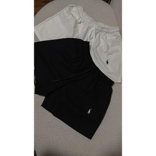 [FULLTAG] Short Ralph Laurent Kaki Dầy Dặn Trắng Đen
