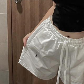 [FULLTAG] Short Ralph Laurent Kaki Dầy Dặn Trắng Đen