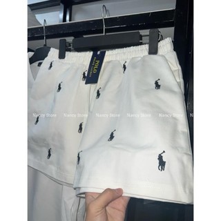 [FULLTAG] Short Ralph Laurent Kaki Dầy Dặn Trắng Đen