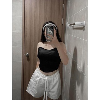[FULLTAG] Short Ralph Laurent Kaki Dầy Dặn Trắng Đen