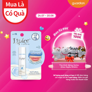 Son Dưỡng Lipice Lipbalm Natural Hương Tự Nhiên 4,3Gr
