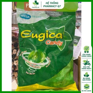 CHÍNH HÃNG, TIẾT KIỆM TÚI 300 VIÊN KẸO EUGICA CANDY EUGICA NGẬM (BỊCH 300V)