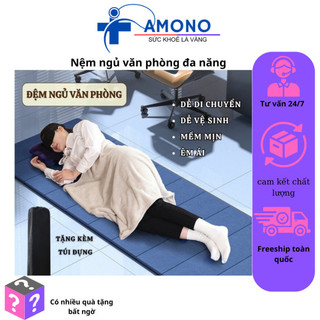 Hỏa Tốc Đệm ngủ văn phòng – Nệm gấp nhỏ gọn 1 người nằm,Thảm ngủ trưa văn phòng, tấm lót Freeship