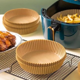 [COMBO 5] Set giấy nến cho nồi chiên không dầu 1 SET 50 chiếc chống thấm dầu
