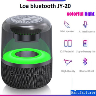 Loa Bluetooth JY-20 ĐÈN RGB Cực đẹp. Âm Thanh Bao Hay, Bảo hành 3 tháng