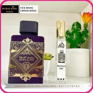 Chiết sẵn nước hoa dubai, lattafa bade’e al oud amethyst tím xài 12ml thử