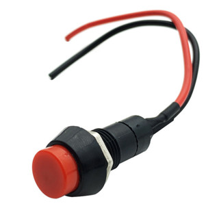  Công Tắc Nhấn Nhả - On Off có dây nối Công tắc bập bênh 2 dây Công tắc 3 dây 