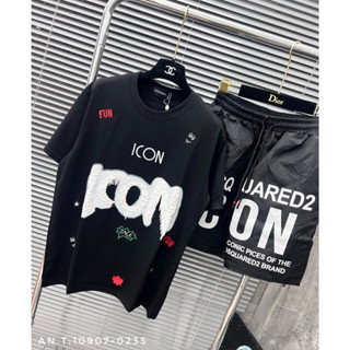 Bộ Nam HDshop Bộ quần áo Nam Hè ICON From Rộng Thể Thao Chất vải Thun Cotton Co Dãn Bộ Quần áo Cổ Tròn