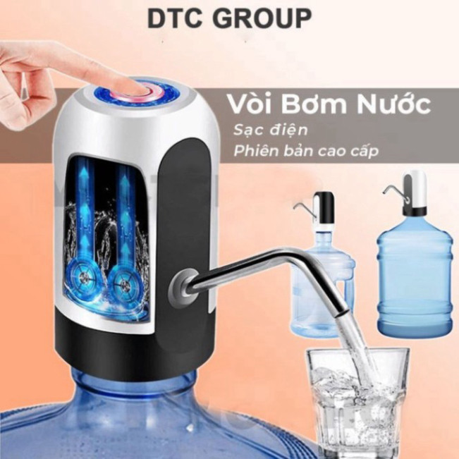 Vòi Bơm Nước Mini Thông Minh - Vòi Bơm Nước Tự Động Có Sạc USB