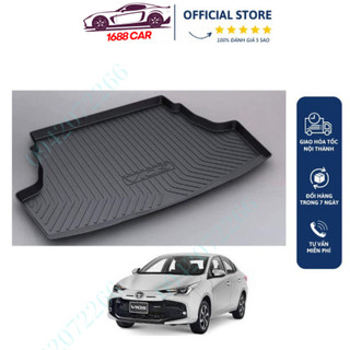 Lót cốp xe toyota vios 2019- 2020- 2021- 2022- 2023-2024 chất liệu nhựa dẻo tpo cao cấp - 1688