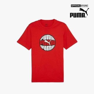 PUMA - Áo thun nam cổ tròn tay ngắn Logo 683838-11