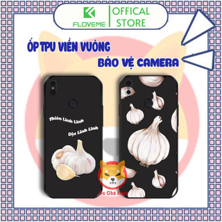 Ốp lưng Redmi Note 5 , 6 , 7 Pro , Redmi S2 TPU cạnh vuông củ tỏi tháng cô hồn