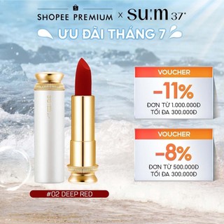 Son nhung lì dưỡng ẩm hoàng kim Su:m37 Losec Summa Velvet Lipstick 3.6g