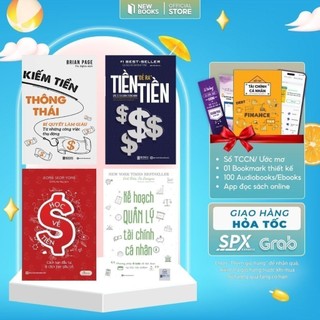 Sách- Học về tiền, tiền đẻ ra tiền, kế hoạch tài chính cá nhân, kiến tiền thông thái Bizbooks