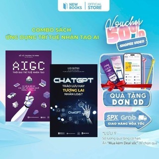 Sách - AIGC thời đại trí tuệ nhân tạo, Chat GPT trào lưu hay tương lai nhân loại ứng dụng công nghệ AI Bizbooks