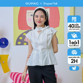Áo peplum thắt nơ thời trang gmorning - gumac yae01022