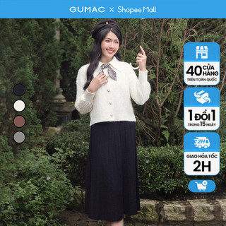 Chân váy len a xòe vd11059 thời trang gumac