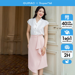 Chân váy vạt đắp kiểu thời trang gumac vd07053