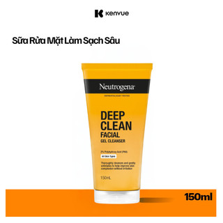 Sữa Rửa Mặt Neutrogena Làm Sạch Sâu Deep Clean Facial 150ml