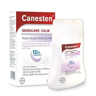 Dung dịch vệ sinh phụ nữ Canesten Sensicare Calm 100ml
