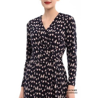 Đầm len xếp ly eo chân rủ