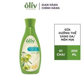 Sữa dưỡng thể ôliv mềm mịn 200ml