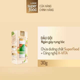 Dầu gội lashe superfood ngăn gãy rụng tóc 30g