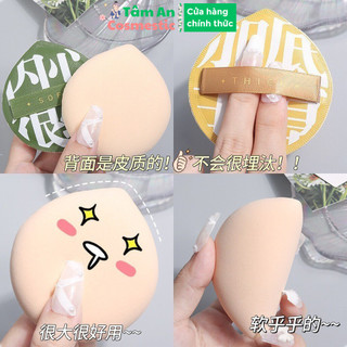 Mút tán nền mút tán kem nền, mút trang điểm size siêu to khổng lồ, mút đánh kem nền, bông tán kem nền loại to