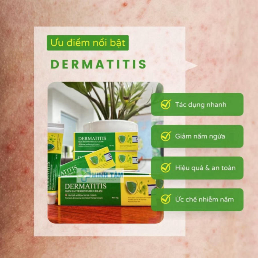 Kem Bôi Da Dermatitis Thụy Sỹ Chính Hãng Hỗ Trợ ĐT Viêm Da Cơ Địa
