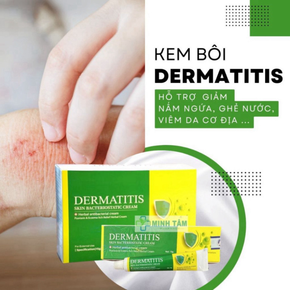 Kem Bôi Da Dermatitis Thụy Sỹ Chính Hãng Hỗ Trợ ĐT Viêm Da Cơ Địa