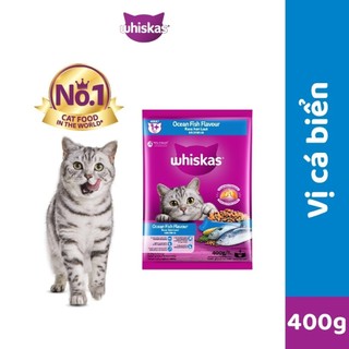 Thức ăn mèo Whiskas túi 400g