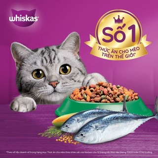 Thức ăn mèo Whiskas túi 480g