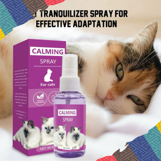 Chai xịt giảm bớt các triệu chứng căng thẳng và lo lắng ở mèo - Calming Spray
