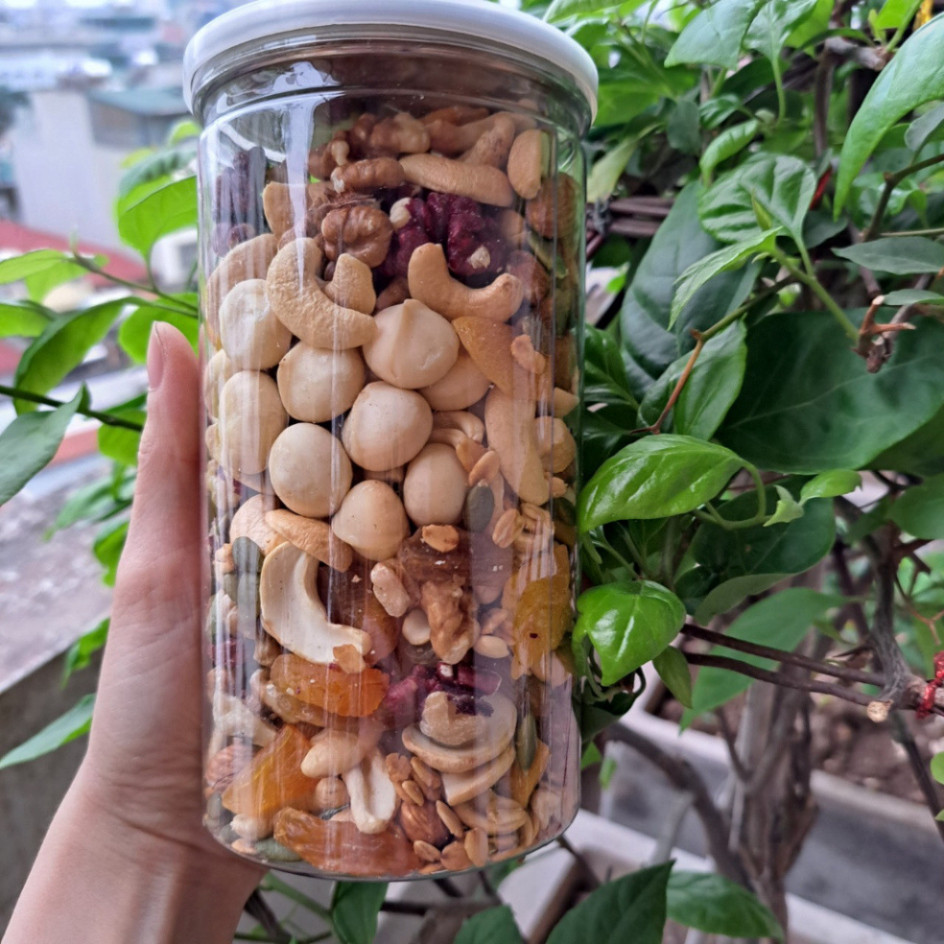 Granola siêu hạt ngũ cốc yến mạch giảm cân ăn kiêng dinh dưỡng từ Nông Sản Sạch ANNUT 500gr