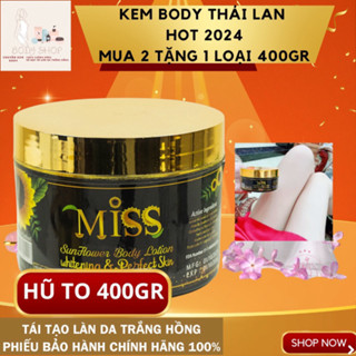 [chuẩn aut Thái Lan] Kem body miss thái lan dưỡng trắng da, makeup, chống nắng