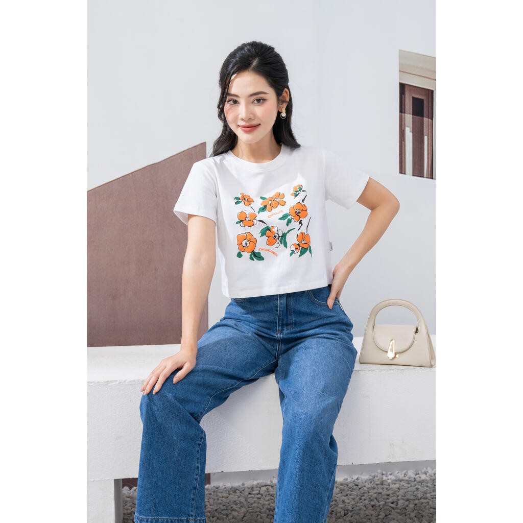 Áo phông croptop MMOutfit AP0424813