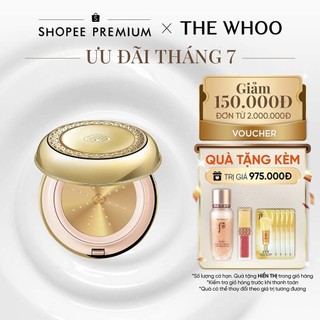 [Tặng Thêm Lõi 15g] Kem chống nắng dạng cushion Whoo Gongjinhyang Anti-Aging Sun SPF50+,PA+++15