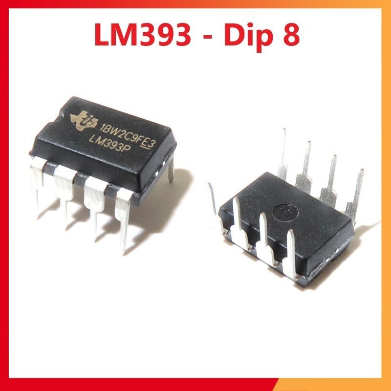 LM393 Dip 8 IC So Sánh Điện Áp 393
