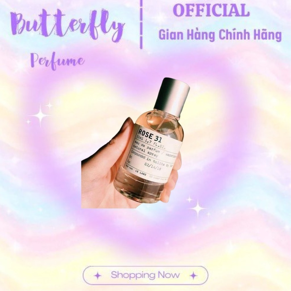 Nước hoa Unisex Le Labo 31 The Noir EDP cuốn hút, Chiết 10ml -  (FULL HỘP)