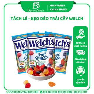 - Kẹo dẻo trái cây Welch'S Fruit Snacks - kẹo dẻo từ trái cây thật