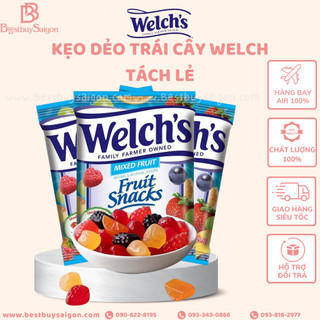 - Kẹo dẻo trái cây Welch'S Fruit Snacks - kẹo dẻo từ trái cây thật